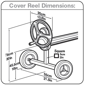 Afmetingen cover reel